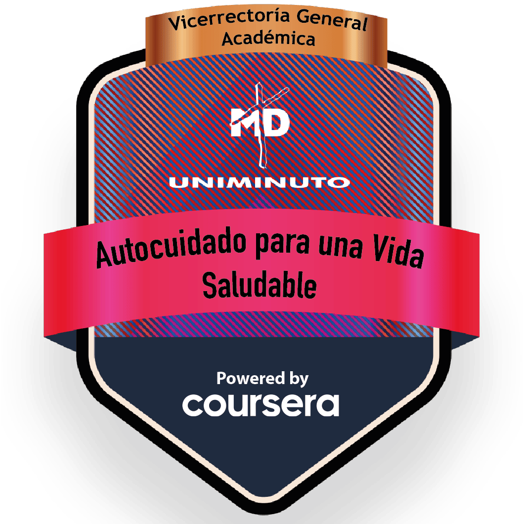 Autocuidado para una Vida Saludable completion badge issued by COURSERA