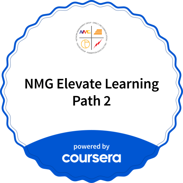 Learning path badge