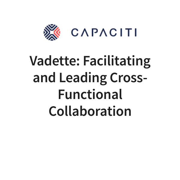 Vadette: Facilitating and Leading Cross-Functional Collaboration completion badge issued by COURSERA