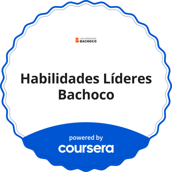 Habilidades Líderes Bachoco completion badge issued by COURSERA