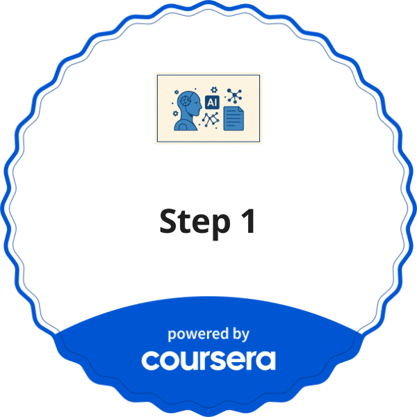 Learning path badge