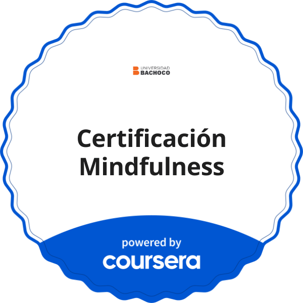 Certificación Mindfulness  completion badge issued by COURSERA