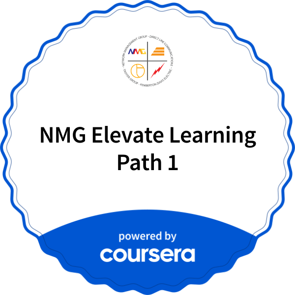 Learning path badge