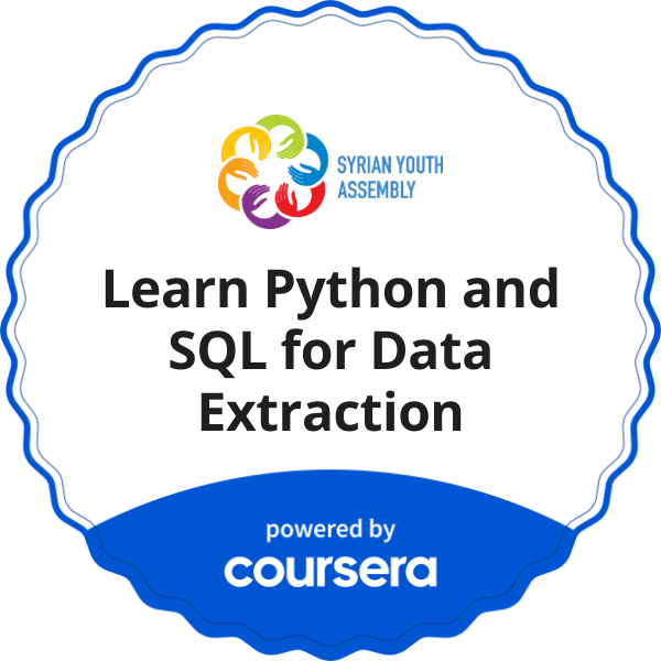 Learn Python and SQL for Data Extraction logo