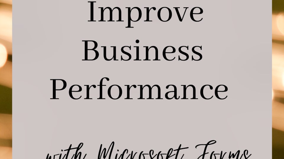 Get Started with Microsoft Forms