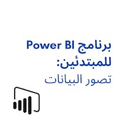 برنامج Power BI  للمبتدئين: تصور البيانات 