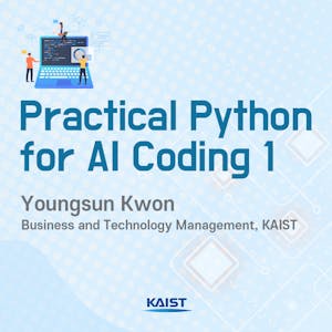 Image for the Practical Python for AI Coding 1 online course