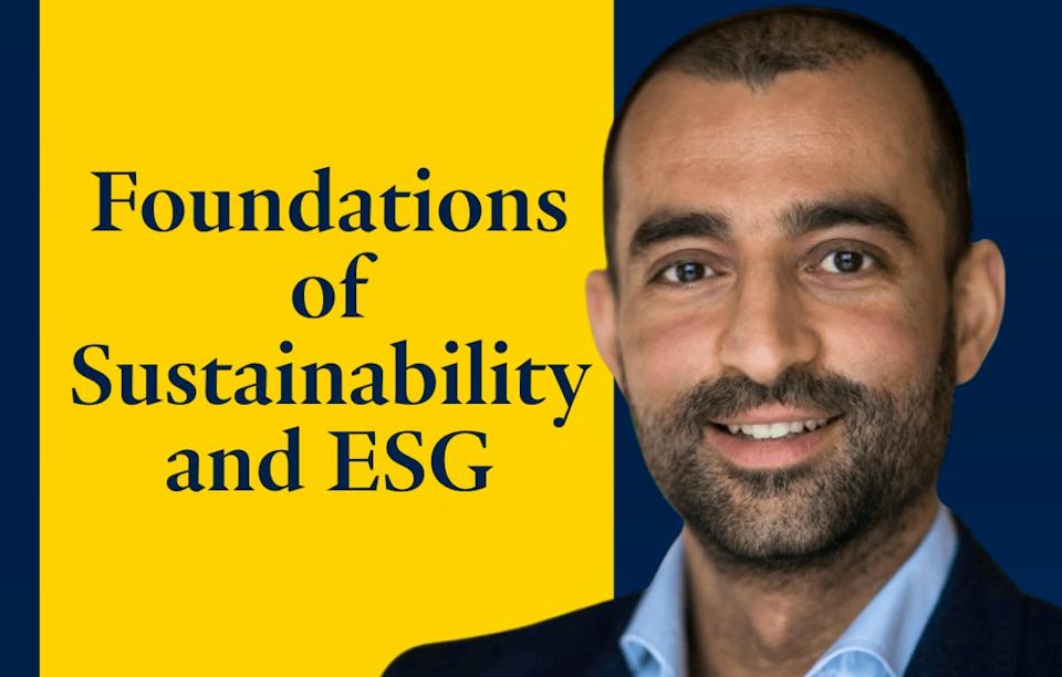 Esg Essentials ESG Essentials for Sustainable Business | Coursera