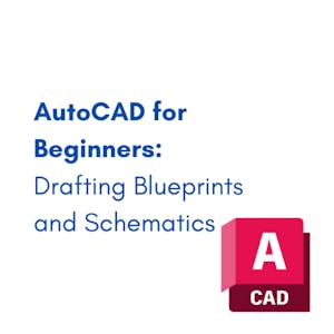 Image for the AutoCAD for beginners: Drafting blueprints and schematics course