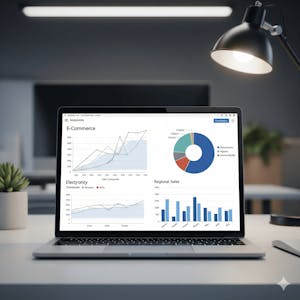 Matplotlib with Python: E-commerce Data Visualization from EDUCBA online course platform