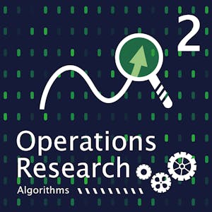 Operations Research (2) Optimization Algorithms