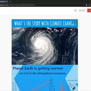 Image for the Create an infographic with Infogram course