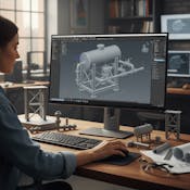 Design and Assemble an Oil Tank in SolidWorks