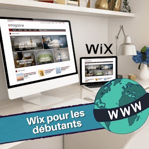 Wix pour les débutants from Coursera Project Network online course platform