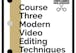 Modern Video Editing Techniques