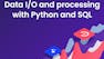Data I/O and Preprocessing with Python and SQL