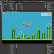 Build & Implement a 2D Flappy Chopper Game in Unity