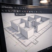 Apply SketchUp to Build 3D House Models from 2D Plans