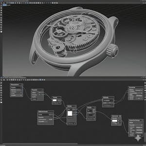 Houdini Procedural Modeling: Build & Refine Assets from EDUCBA online course platform