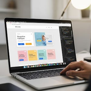 W3.CSS: Design & Build Responsive Websites from EDUCBA online course platform