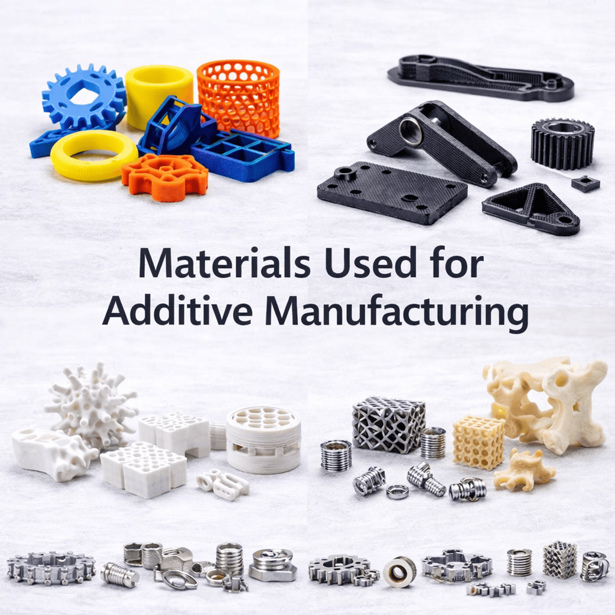 Materials Used for Additive Manufacturing