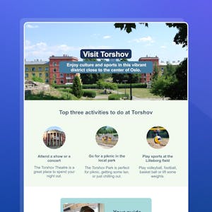 Build a Hometown Homepage with HTML and CSS - Online CE Course