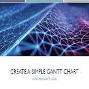 Create a Simple Gantt Chart using Microsoft Excel