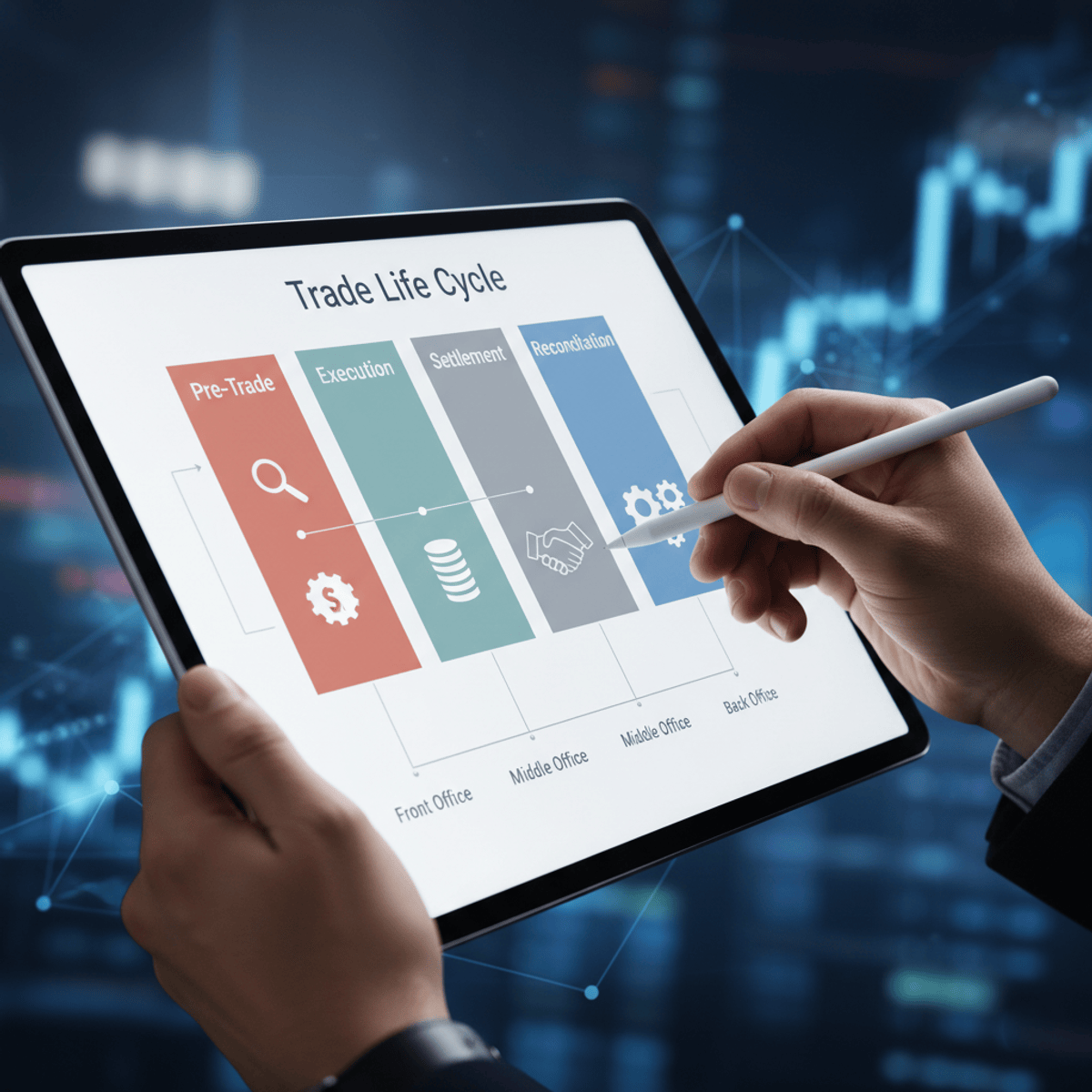 Analyze Trade Life Cycle in Investment Banking Ops