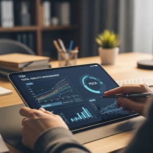 Mastering TQM: Apply, Evaluate & Improve Quality Systems from EDUCBA online course platform