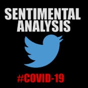 Sentimental Analysis on COVID-19 Tweets using python