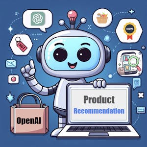Product Recommender System: OpenAI Text Embedding from Coursera Project Network online course platform