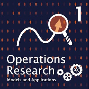 Operations Research (1) Models and Applications