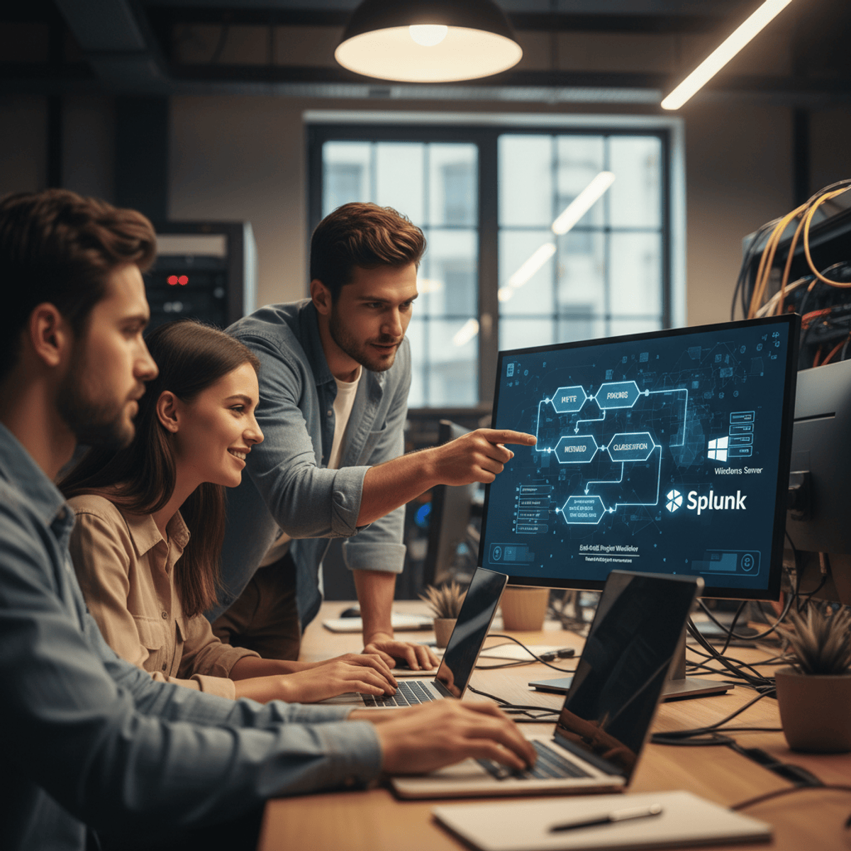 Analyze Windows Data Ingestion with Splunk Projects