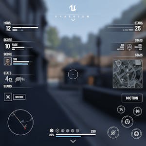 Unreal Engine: Design Game HUD, Menus & States from EDUCBA online course platform