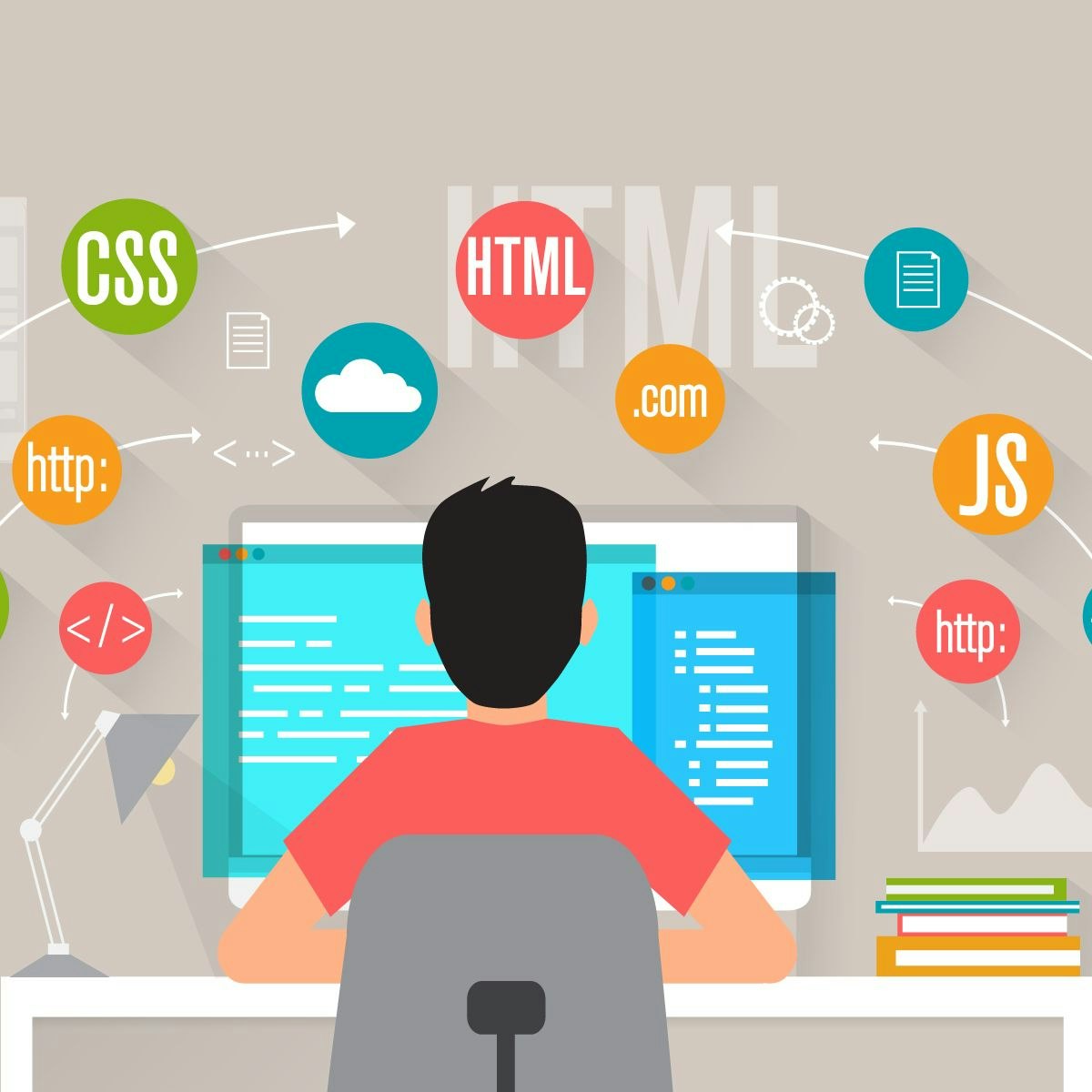 javascript css html course free