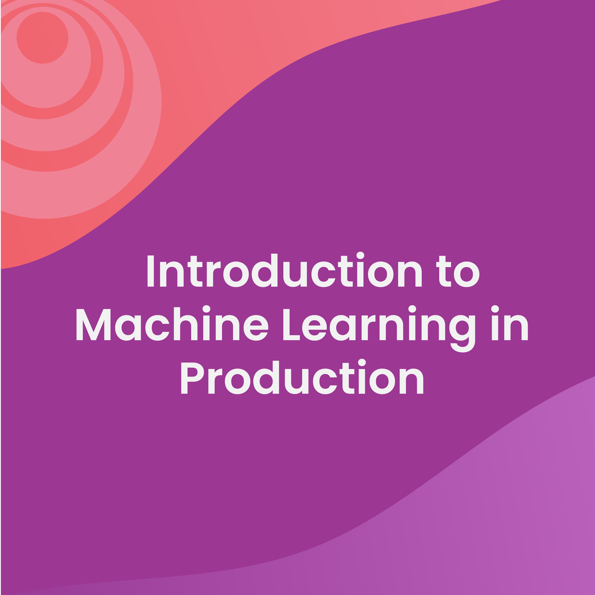 Advanced introduction store to machine learning