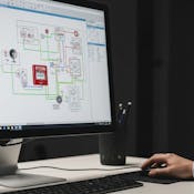 Master Fire Alarm Layout & Wiring Design in AutoCAD