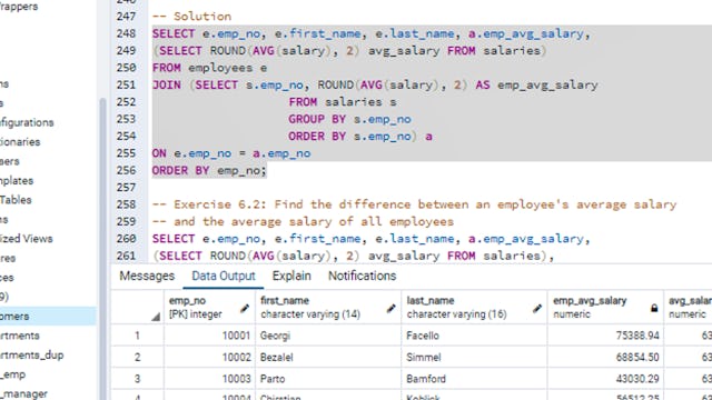 SQL Problem Solving | Coursera