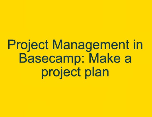 Project Management: The Basics for Success | Coursera