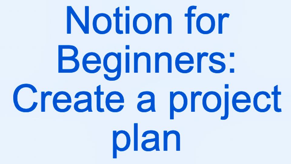 Project Create 2 Microsoft Project for Beginners: Create Simple Project Plans