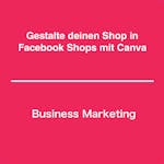  Gestalte deinen Shop in Facebook Shops mit Canva