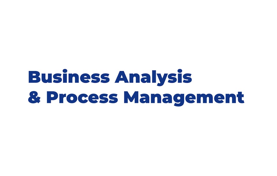 Business Process Modeling, Analysis, and Improvement | Coursera