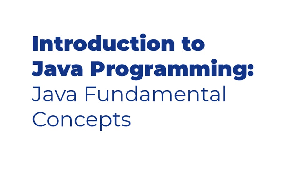 Java Programming and Software Engineering Fundamentals | Coursera