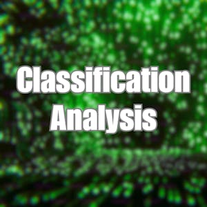 Image for the Classification Analysis online course