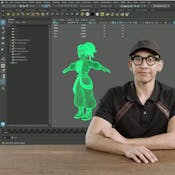 Simulación de ropa 3D con Maya