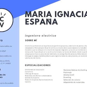 Crea tu Curriculum con canva - Online CE Course