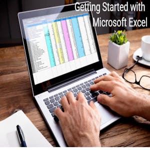Getting Started with Microsoft Excel from Coursera Project Network online course platform
