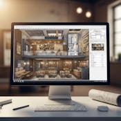 Design Restaurant Lounge Interiors with AutoCAD