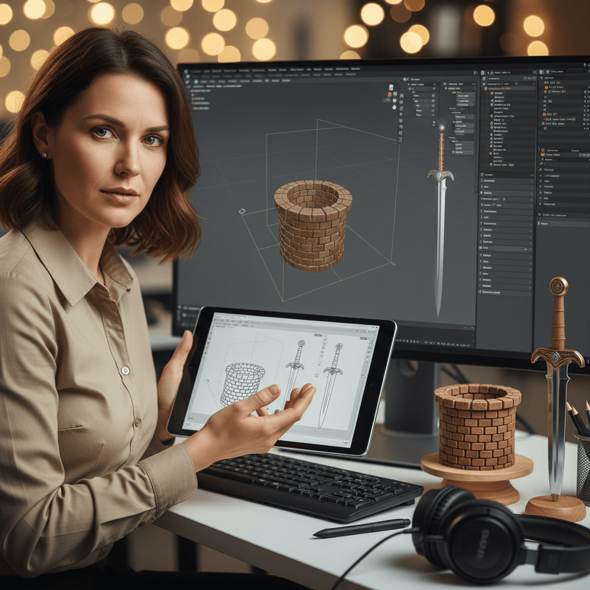 Create and Master 3D Assets in Blender from Scratch