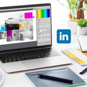 Develop Linkedin designs with Visme from Coursera Project Network online course platform